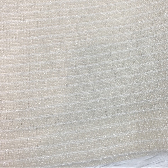 Lafayette 148 tweed Wool blend Pencil Skirt knee length ivory - Picture 10 of 14